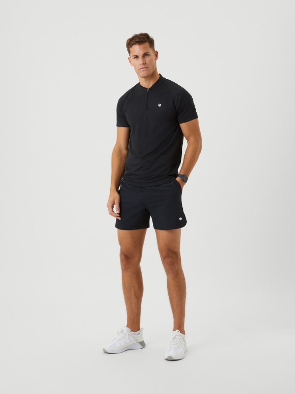 Bjorn Borg ace performance zip polo 10002180-bk001