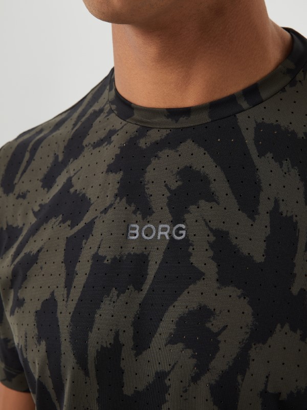 Bjorn Borg borg running perforated t-shirt 10003328-p0623