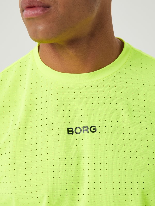 Bjorn Borg borg running perforated t-shirt 10003328-yw023