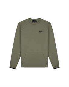 Malelions Sport Counter Sweater 2.0 D.green ms2-aw24-39-036