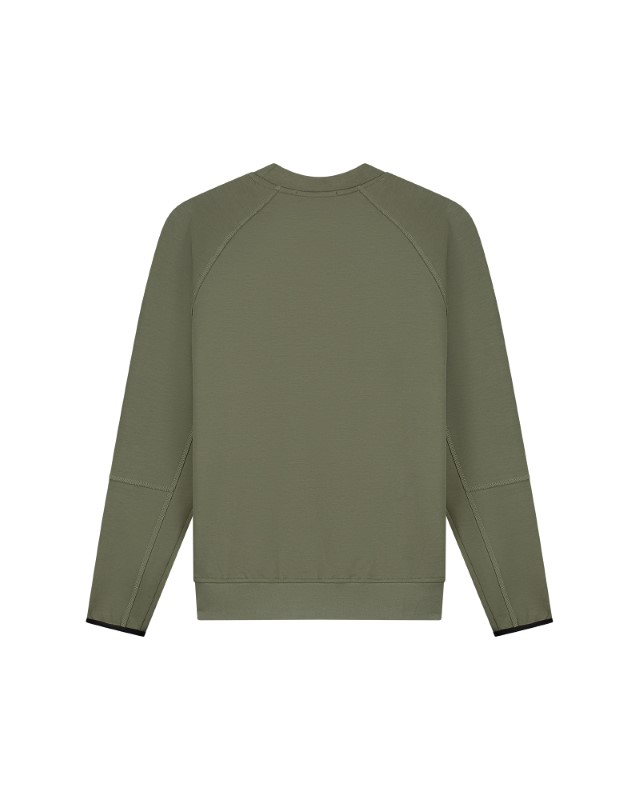 Malelions Sport Counter Sweater 2.0 D.green ms2-aw24-39-036