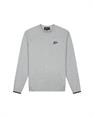 Malelions Sport Counter Sweater 2.0 Grey Mel ms2-aw24-39-902