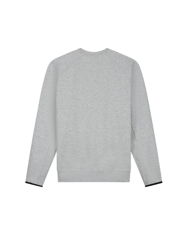 Malelions Sport Counter Sweater 2.0 Grey Mel ms2-aw24-39-902