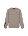 Malelions Sport Counter Sweater Taupe ms1-aw24-23-336