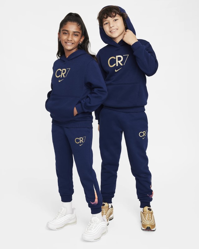 NIKE cr7 club fleece big kids' soccer jo hf4349-492