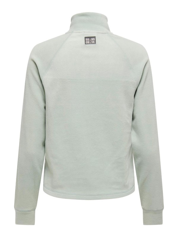 ONLY PLAY INO HN HZ LS FLEECE JCK 15305466 aqua gray