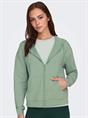 ONLY PLAY LOUNGE LIFE HOOD FZ LS SWT NOOS 15325576 aqua gray