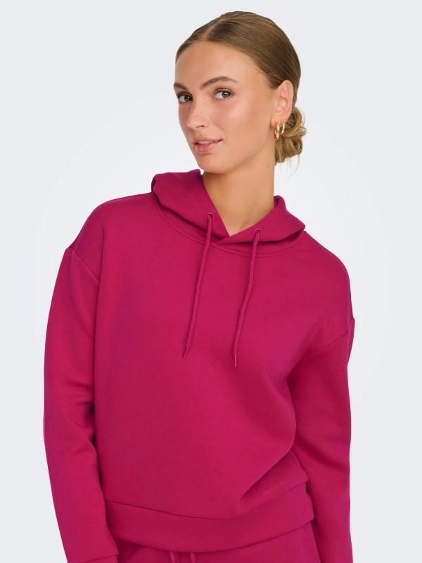 ONLY PLAY Lounge Life Hood LS Sweat Noos 15245850 granita