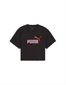 PUMA girls logo cropped tee 845346-61