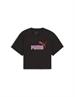 PUMA girls logo cropped tee 845346-61