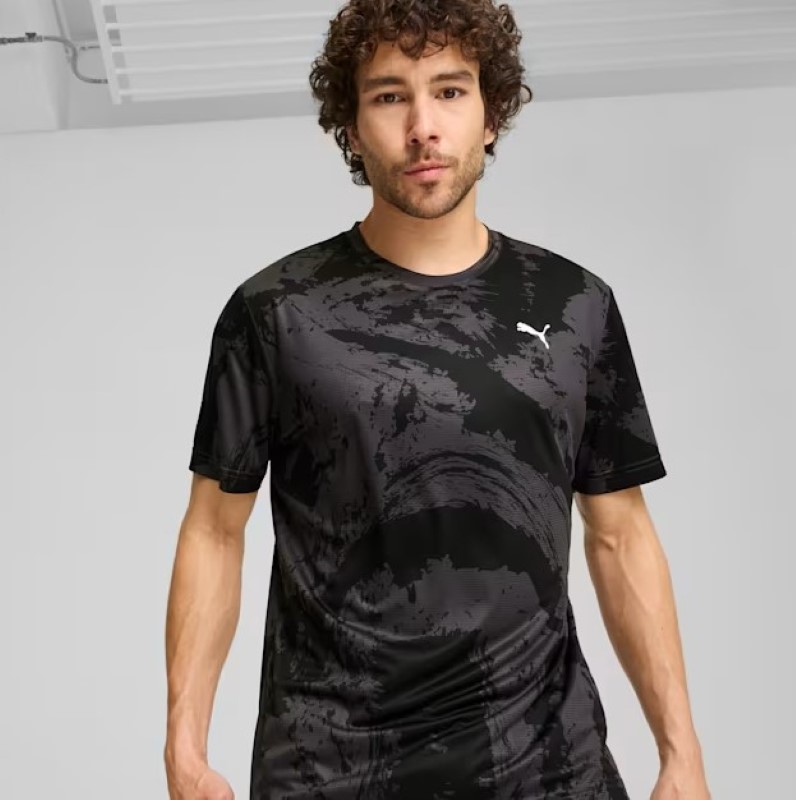 PUMA train all day aop tee 525729-01