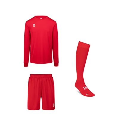 Robey Crossbar Shirt LS - Rood