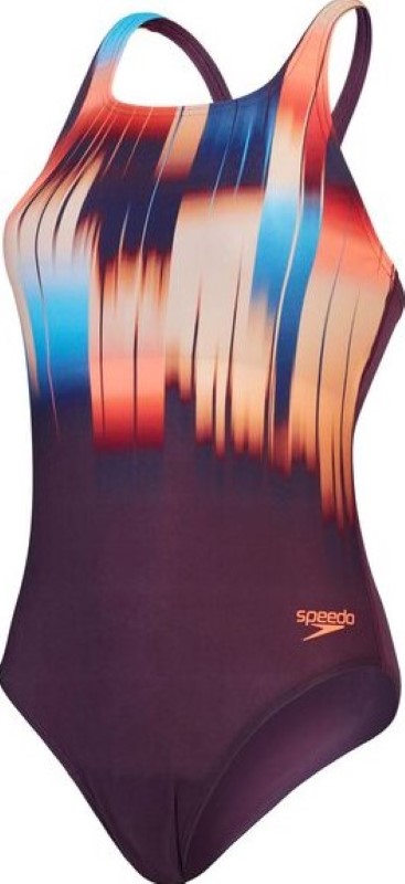 SPEEDO eco+ dig print medalist pur/ora 003055-17544