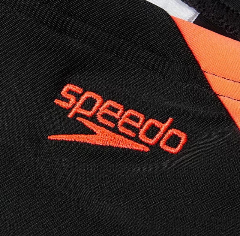 SPEEDO eco h-boom logo splice jam bla/red 003152-17377