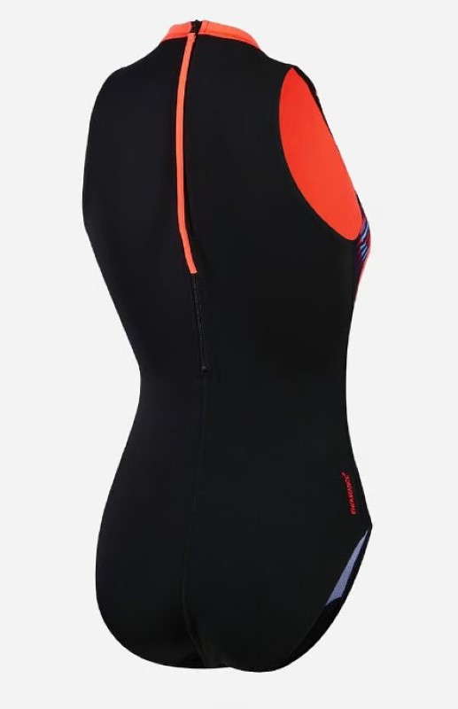 SPEEDO eco+ print hydrasuit bla/red 12445-17543