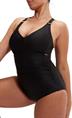 SPEEDO eco v neck 1p bla 00370-40001