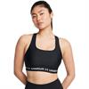 Under Armour crossback mid bra-blk 1361034-006