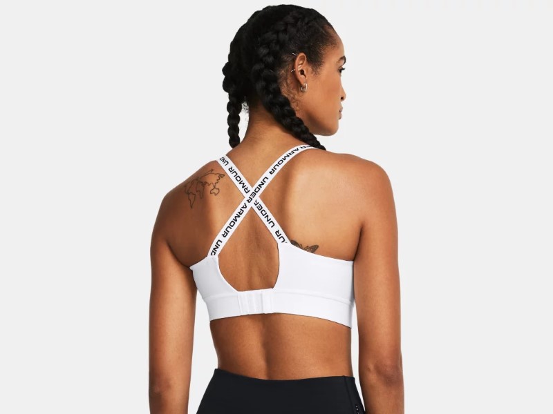 Under Armour ua infinity mid 2.0 bra-wht 1384123-100