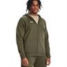 Under Armour ua rival fleece fz hoodie-grn 1379767-390