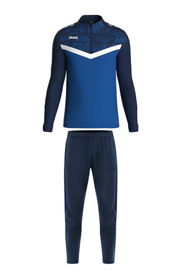 Ziptop Iconic + Trainingsbroek Power royal/marine